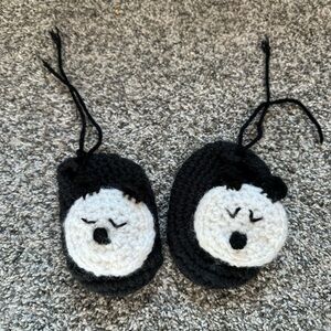Homemade baby slippers